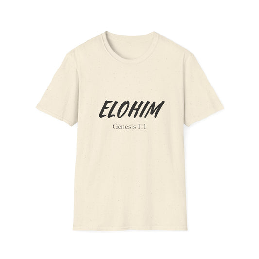 Elohim - Black Text