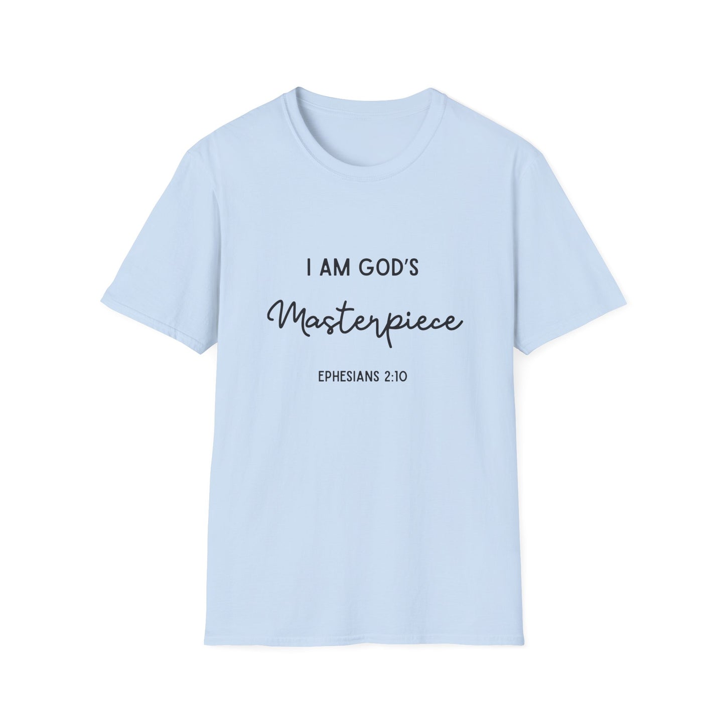 God’s Masterpiece - Black Text