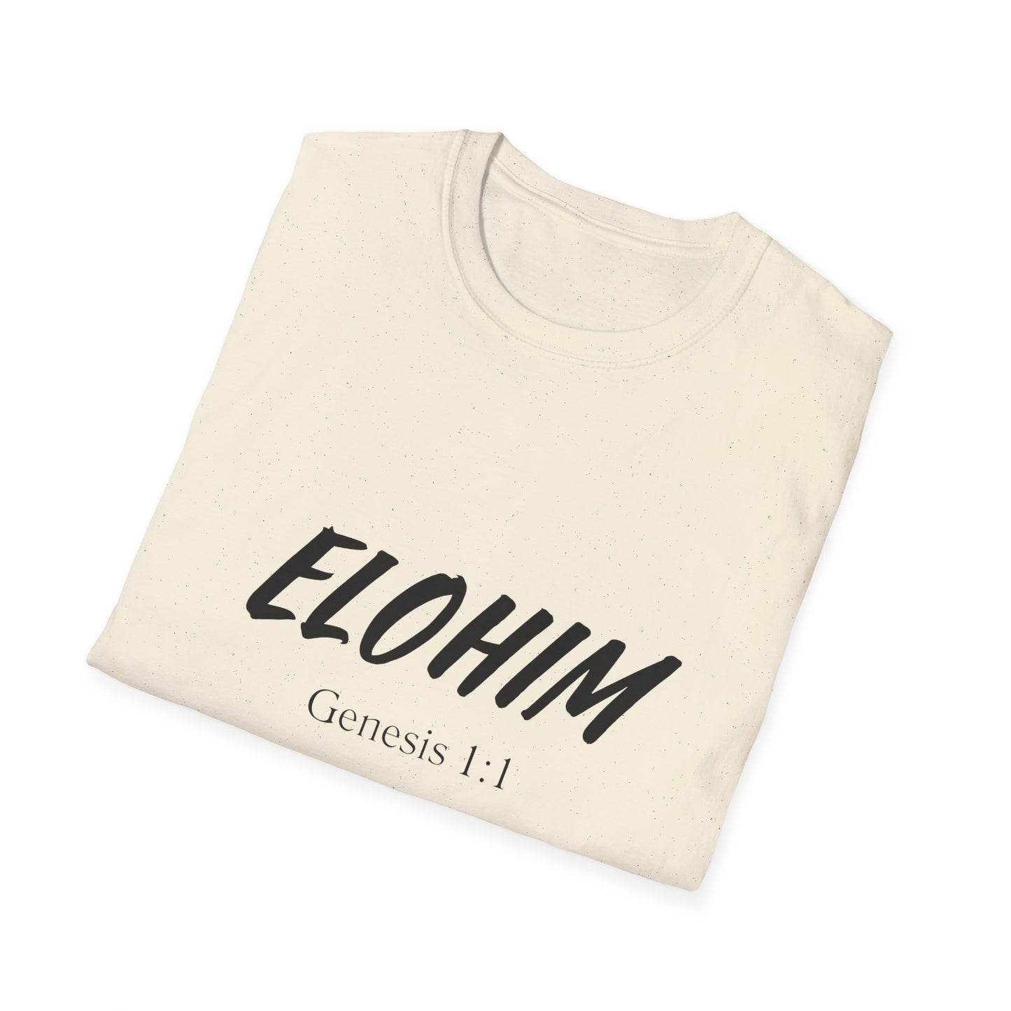 Elohim - Black Text
