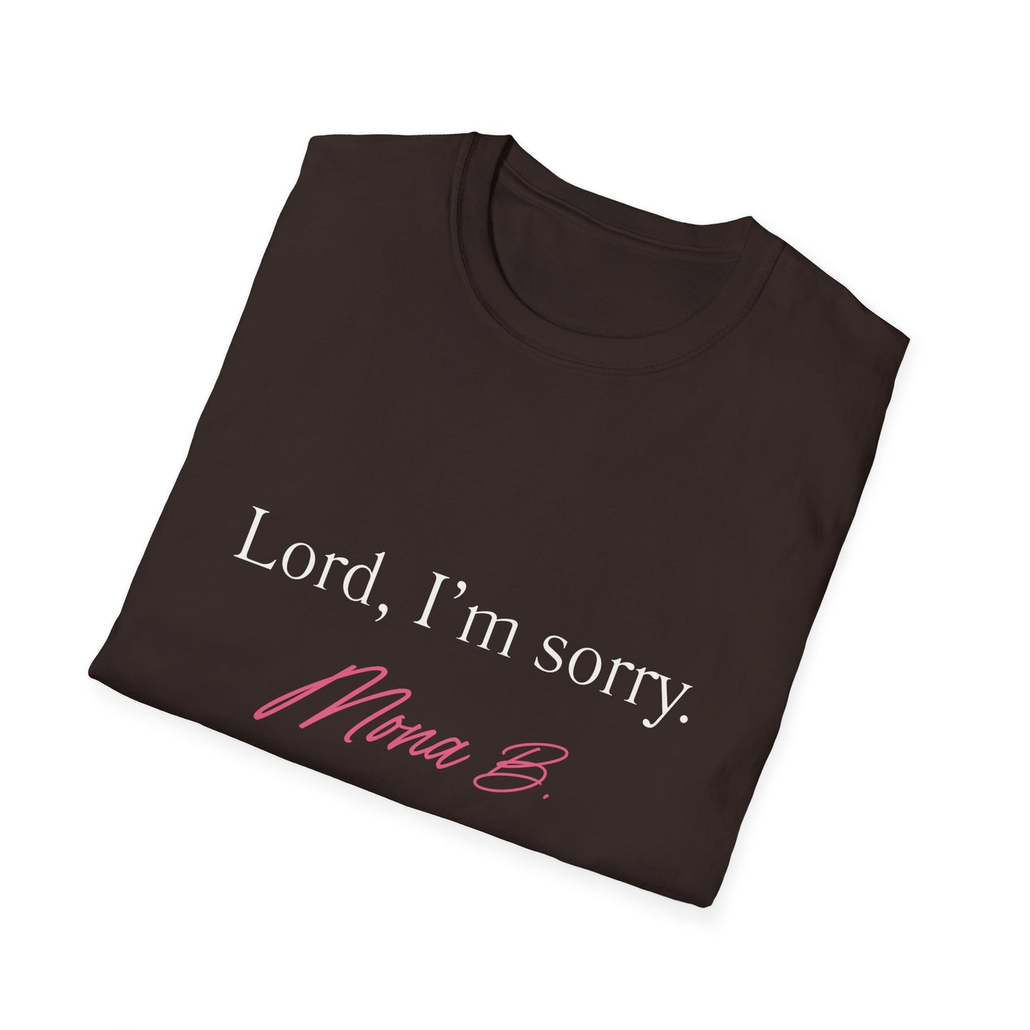 Lord, I'm Sorry - White Text