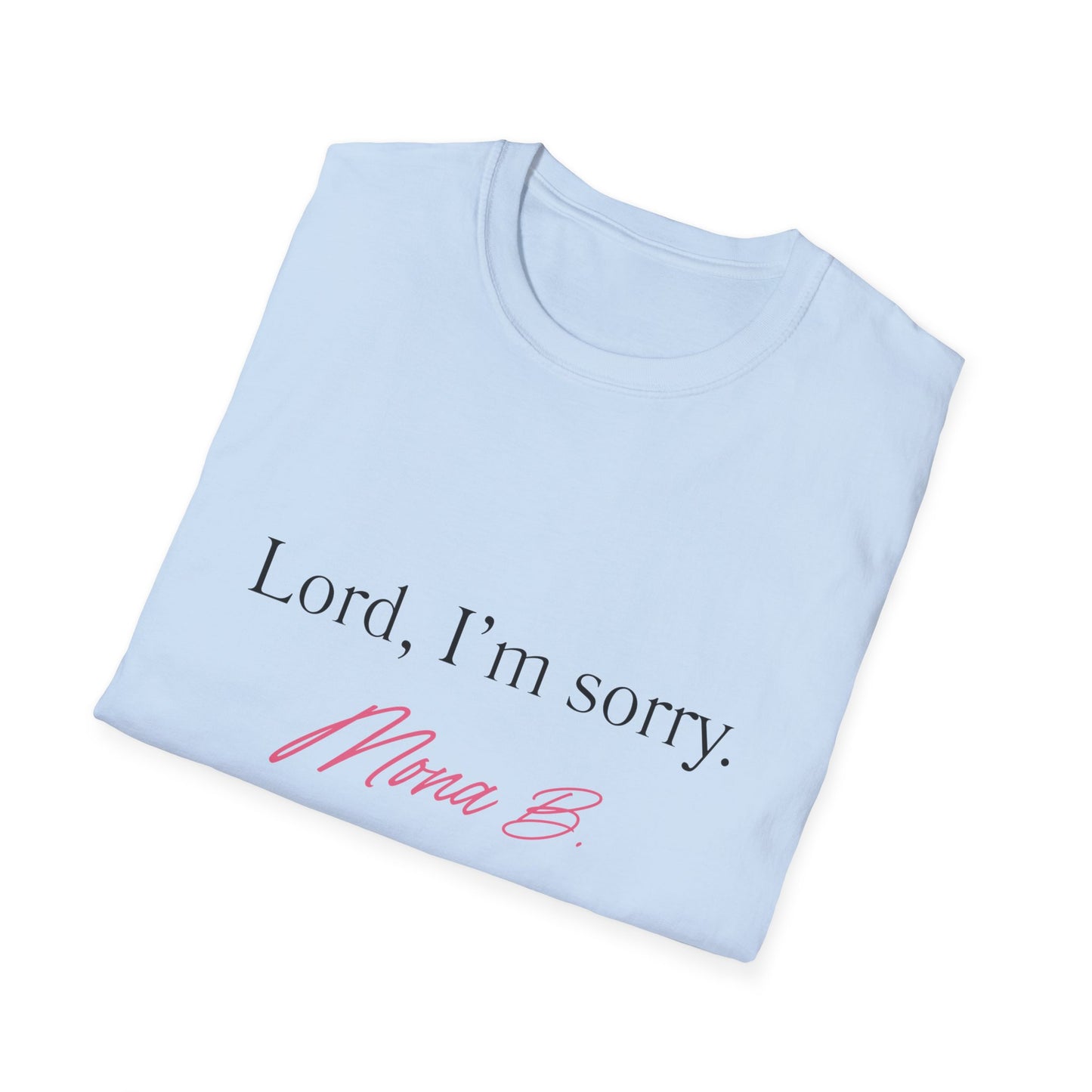 Lord, I'm Sorry - Black Text