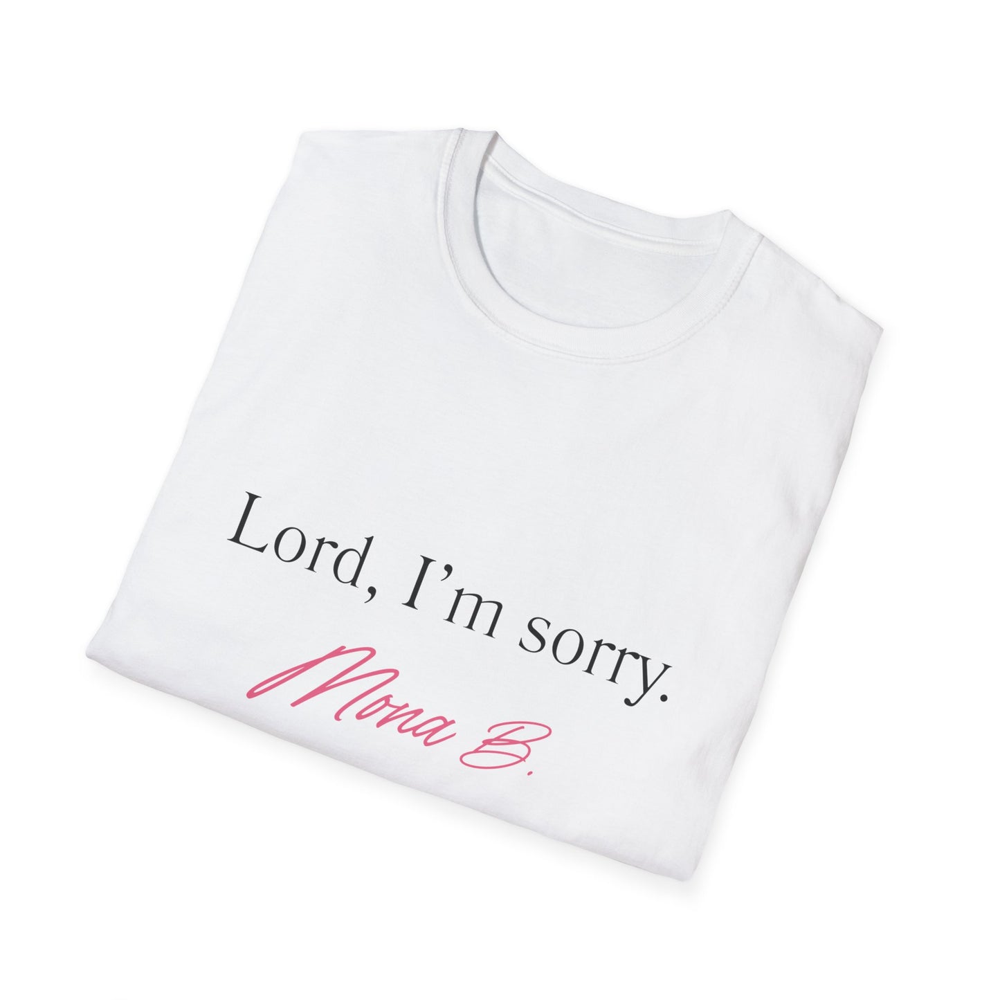 Lord, I'm Sorry - Black Text