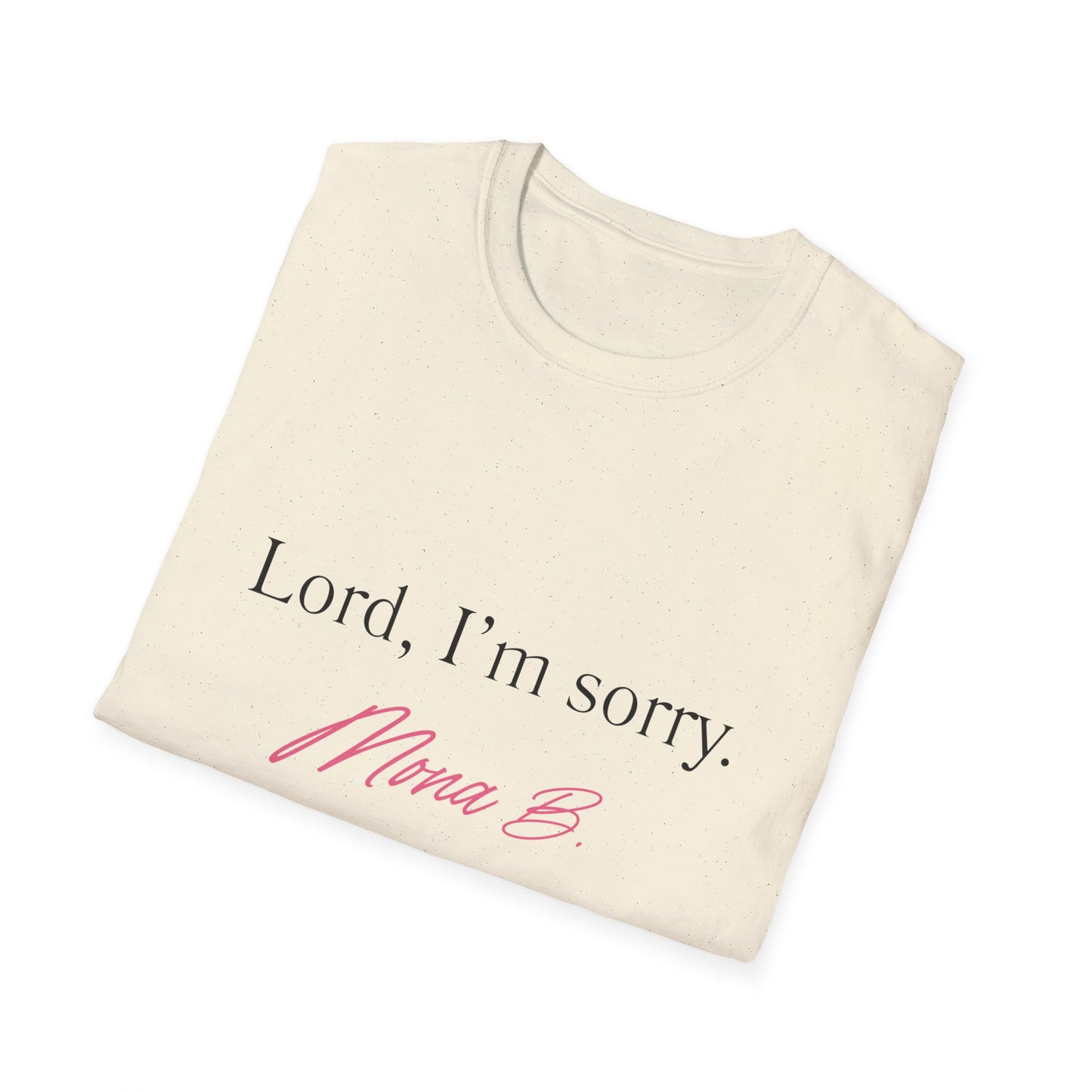 Lord, I'm Sorry - Black Text