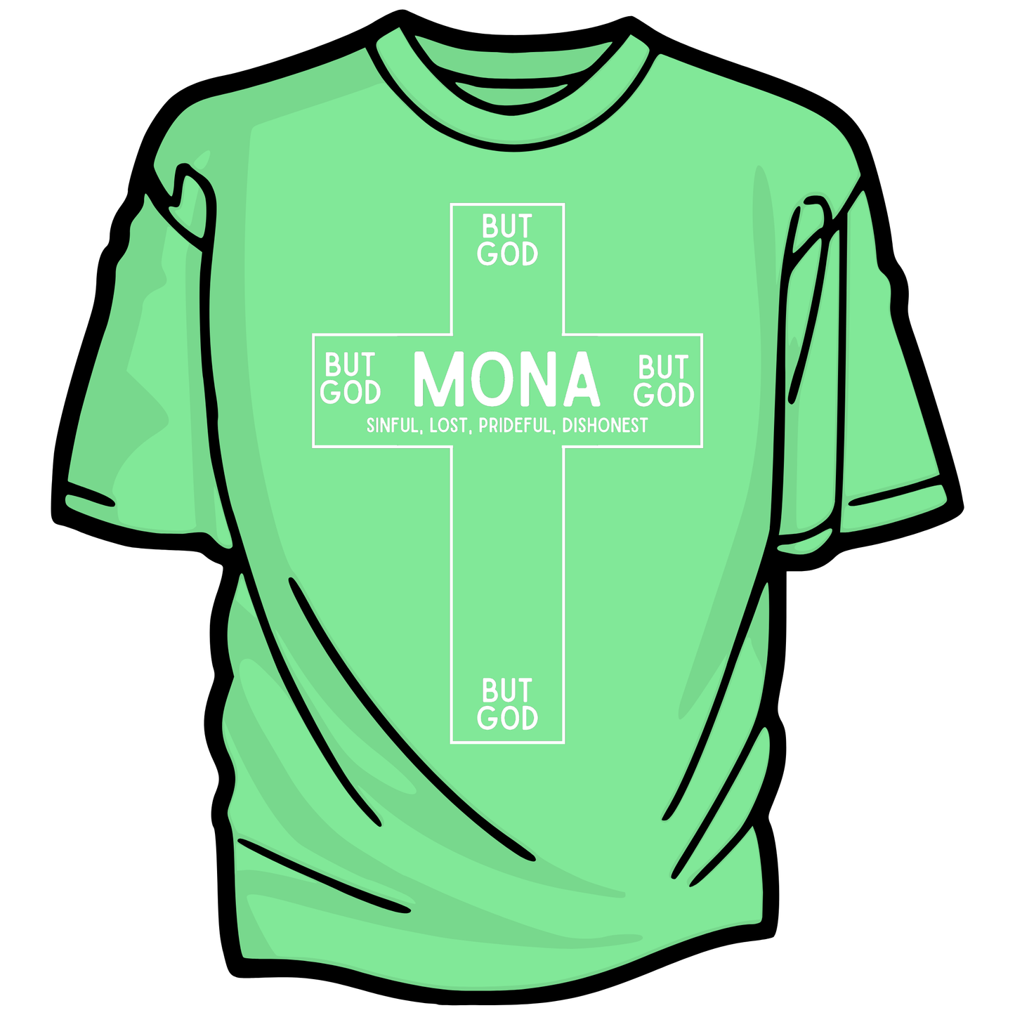But God Cross Shirt