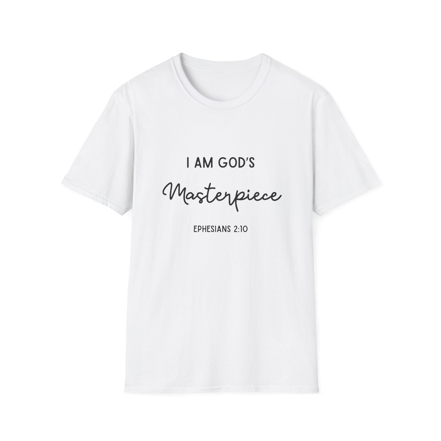 God’s Masterpiece - Black Text