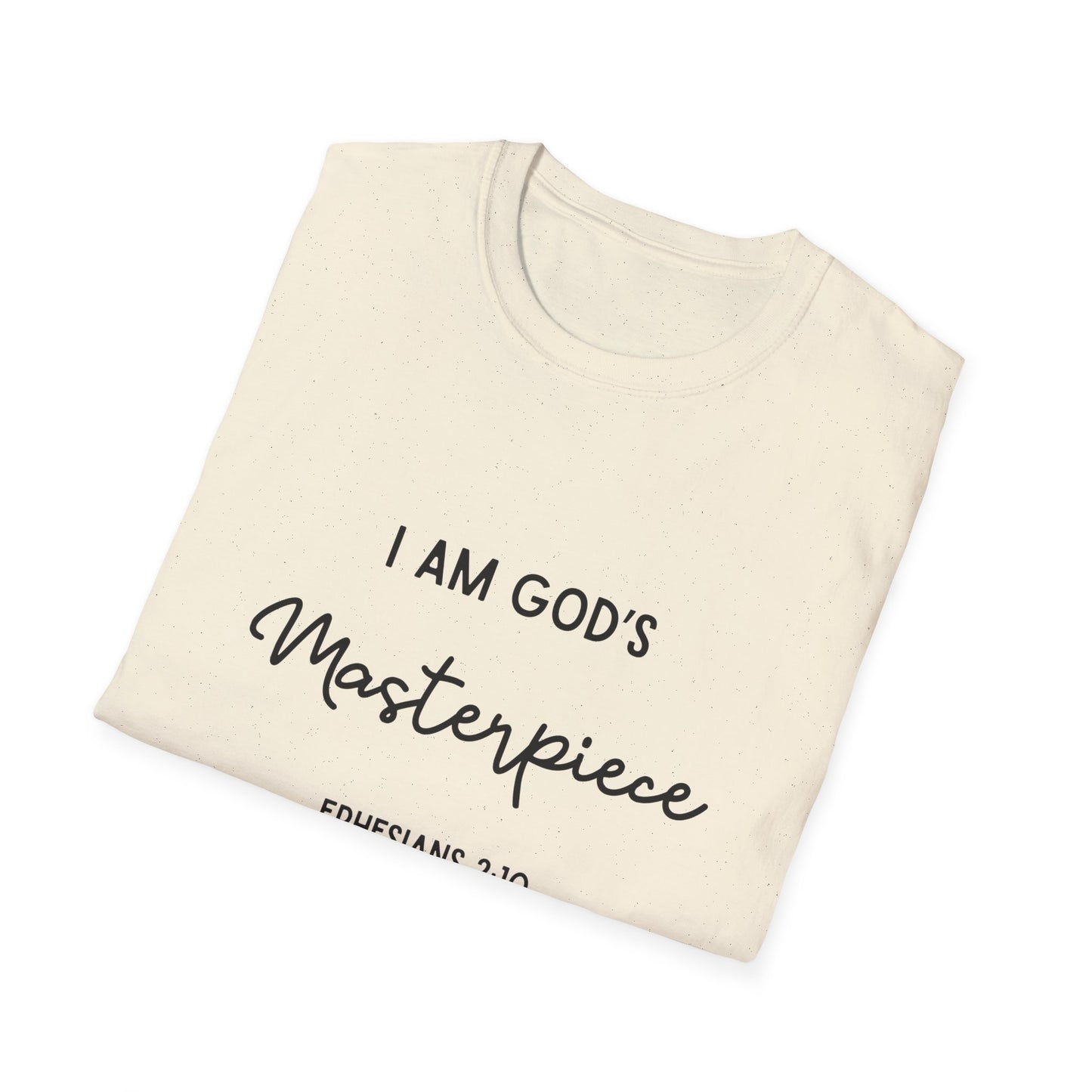 God’s Masterpiece - Black Text