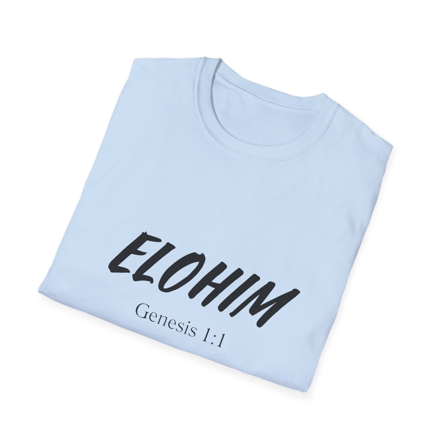 Elohim - Black Text